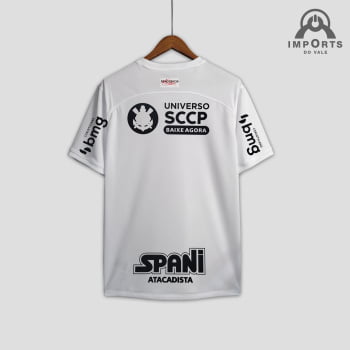 Camisa Corinthians I 23/24 Versão Torcedor + Patrocínios + Personalização Grátis