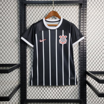 Camisa Corinthians II 23/24 Versão Feminina + Personalização Grátis