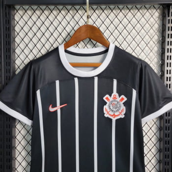 Camisa Corinthians II 23/24 Versão Feminina + Personalização Grátis