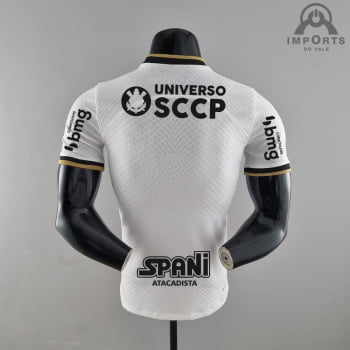 Camisa Corinthians l 22/23 Versão Jogador + Patrocínios + Personalização Grátis