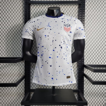 Camisa da Seleção Americana I 2023 Versão Jogador + Personalização Grátis Camisa da Seleção Americana I 2023 Versão Jogador + Personalização Grátis