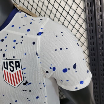 Camisa da Seleção Americana I 2023 Versão Jogador + Personalização Grátis