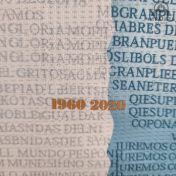 Camisa da Seleção Argentina 2022 Versão Torcedor Ed. Comemorativa - Branca/Azul