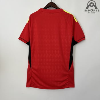 Camisa da Seleção Argentina 2023 Goleiro Vermelha + Personalização Grátis