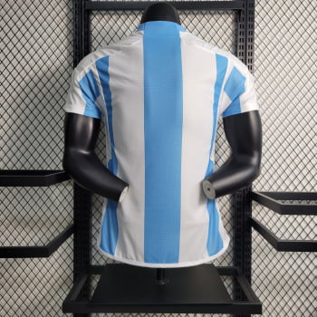 Camisa da Seleção Argentina 2023 Versão Jogador + Personalização Grátis 