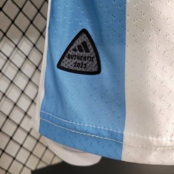 Camisa da Seleção Argentina 2023 Versão Jogador + Personalização Grátis 