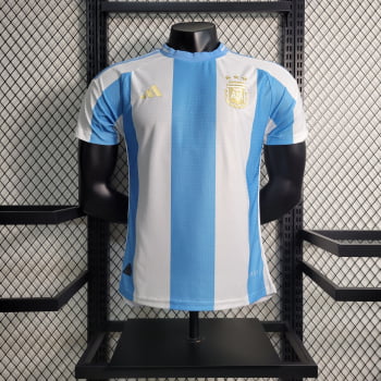 Camisa da Seleção Argentina 2023 Versão Jogador + Personalização Grátis Camisa da Seleção Argentina 2023 Versão Jogador + Personalização Grátis