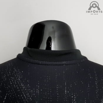 Camisa da Seleção Argentina 2022 Versão Jogador Comemorativa Black + Personalização Grátis