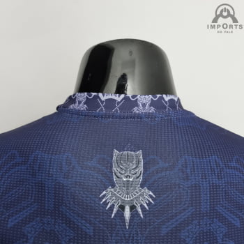 Camisa da Seleção Argentina 2022 Versão Jogador  Pantera Negra + Personalização Grátis