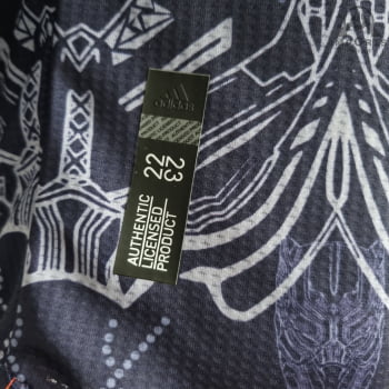 Camisa da Seleção Argentina 2022 Versão Jogador  Pantera Negra + Personalização Grátis
