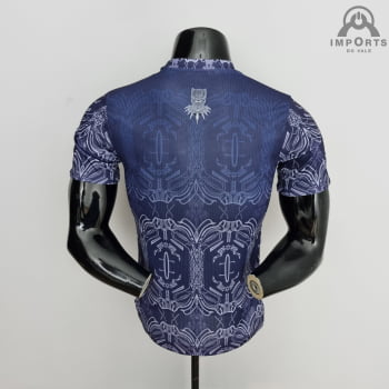 Camisa da Seleção Argentina 2022 Versão Jogador  Pantera Negra + Personalização Grátis