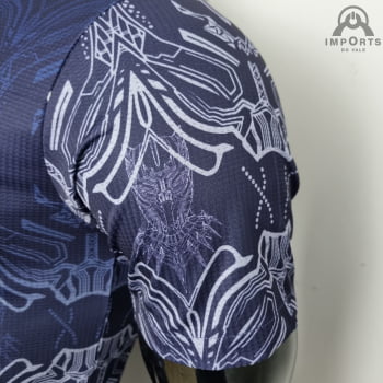 Camisa da Seleção Argentina 2022 Versão Jogador  Pantera Negra + Personalização Grátis