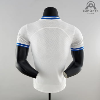 Camisa Da Seleção Brasileira 2022 Concept Versão Jogador - Branca