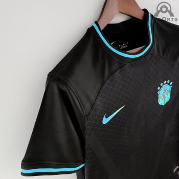 Camisa da Seleção Brasileira 2022 Versão Torcedor Ed. Concept holográfica + Personalização Grátis