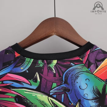Camisa da Seleção Brasileira 2022 Edição Especial Multicolor + Personalização Grátis