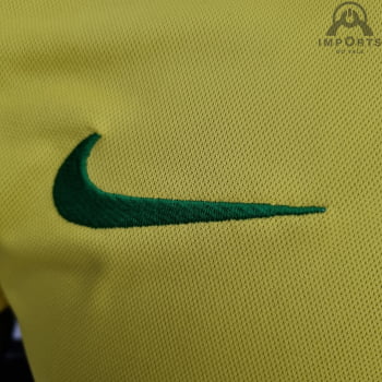 Camisa da Seleção Brasileira 2022 Low Neck - Amarela