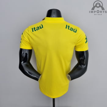 Camisa da Seleção Brasileira 2022 Low Neck - Amarela