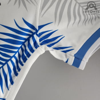 Camisa da Seleção Brasileira 2022 Versão Feminina Clássica Branca + Personalização Grátis
