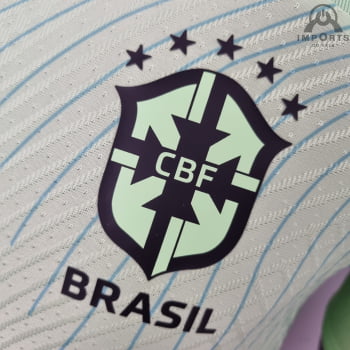 Camisa da Seleção Brasileira 22/23 Versão Jogador Treino - Verde 