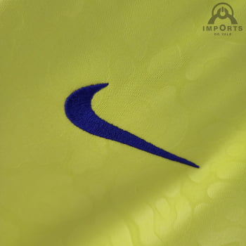 Camisa da Seleção Brasileira I Copa 2022 Versão Feminina + Personalização Grátis