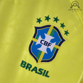 Camisa da Seleção Brasileira I Copa 2022 Versão Torcedor + Personalização Grátis Camisa da Seleção Brasileira I Copa 2022 Versão Torcedor + Personalização Grátis