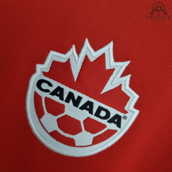Camisa da Seleção Canadense I 22/23 Versão Torcedor + Personalização Grátis Camisa da Seleção Canadense I 22/23 Versão Torcedor + Personalização Grátis