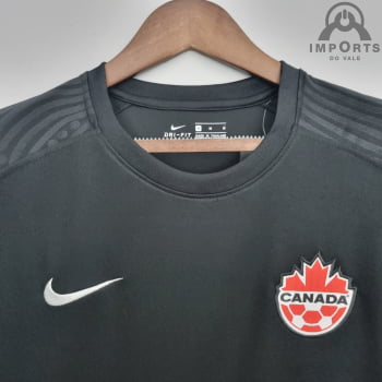 Camisa da Seleção Canadense III 22/23 Versão Torcedor + Personalização Grátis