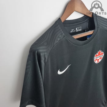 Camisa da Seleção Canadense III 22/23 Versão Torcedor + Personalização Grátis