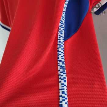 Camisa da Seleção Chilena I 2022 Versão Torcedor + Personalizac1a2o Grátis
