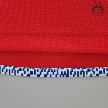 Camisa da Seleção Chilena I 2022 Versão Torcedor + Personalizac1a2o Grátis