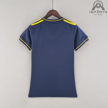 Camisa da Seleção Escocesa  I 2022 Versão Feminina + Personalização Grátis