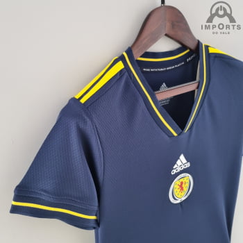 Camisa da Seleção Escocesa  I 2022 Versão Feminina + Personalização Grátis