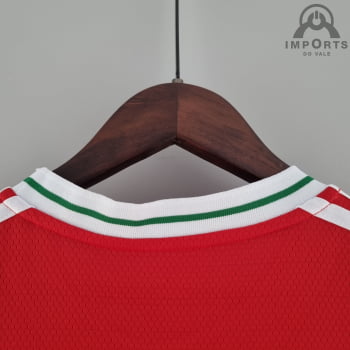 Camisa da Seleção de Gales 2022 I Versão Feminina + Personalização Grátis