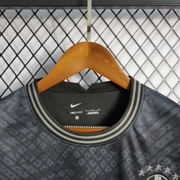 Camisa da Seleção Brasileira 2022 Versão Torcedor Ed. Especial Preto/camuflado + Personalização Grátis 