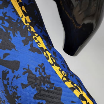 Camisa da Seleção Francesa 2022 Versão Jogador Ed. Especial Azul + Personalização Grátis