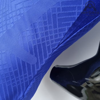 Camisa da Seleção Holandesa 2022 Versão Jogador Treino Azul + Personalização Grátis