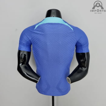 Camisa da Seleção Inglesa 22/23 Versão Jogador Treino - Azul