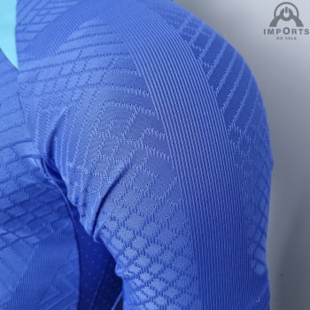 Camisa da Seleção Inglesa 22/23 Versão Jogador Treino - Azul