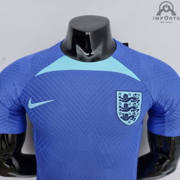 Camisa da Seleção Inglesa 22/23 Versão Jogador Treino - Azul