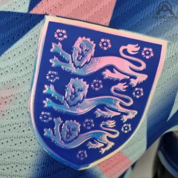 Camisa da Seleção Inglesa 22/23 Treino Versão Jogador - Salmão 