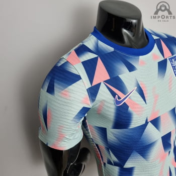 Camisa da Seleção Inglesa 22/23 Treino Versão Jogador - Salmão