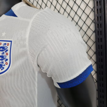 Camisa da Seleção Inglesa I 2023 Versão Jogador + Personalização Grátis
