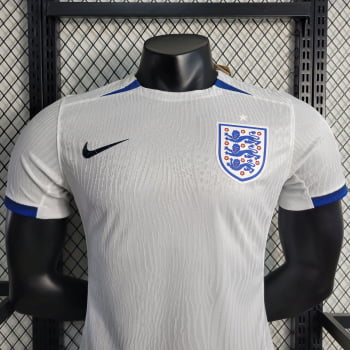 Camisa da Seleção Inglesa I 2023 Versão Jogador + Personalização Grátis