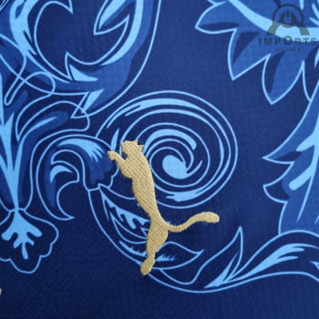 Camisa da Seleção Italiana 2022 Edição Versace Versão Torcedor + Personalização Grátis