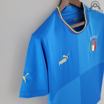 Camisa Da Seleção Italiana l 2022 Versão Torcedor + Personalização Grátis