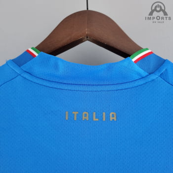 Camisa Da Seleção Italiana l 2022 Versão Torcedor + Personalização Grátis