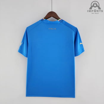 Camisa Da Seleção Italiana l 2022 Versão Torcedor + Personalização Grátis