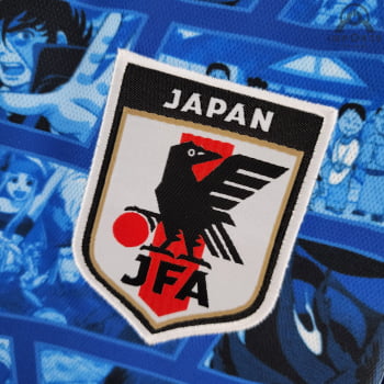 Camisa da Seleção Japonesa 2021 Versão Torcedor Feminina Ed. Comemorativa - Azul