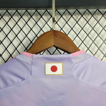 Camisa da Seleção Japonesa II 2022 Versão Feminina + Personalização Grátis 