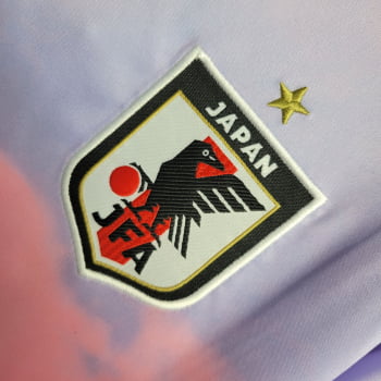 Camisa da Seleção Japonesa II 2022 Versão Feminina + Personalização Grátis Camisa da Seleção Japonesa II 2022 Versão Feminina + Personalização Grátis